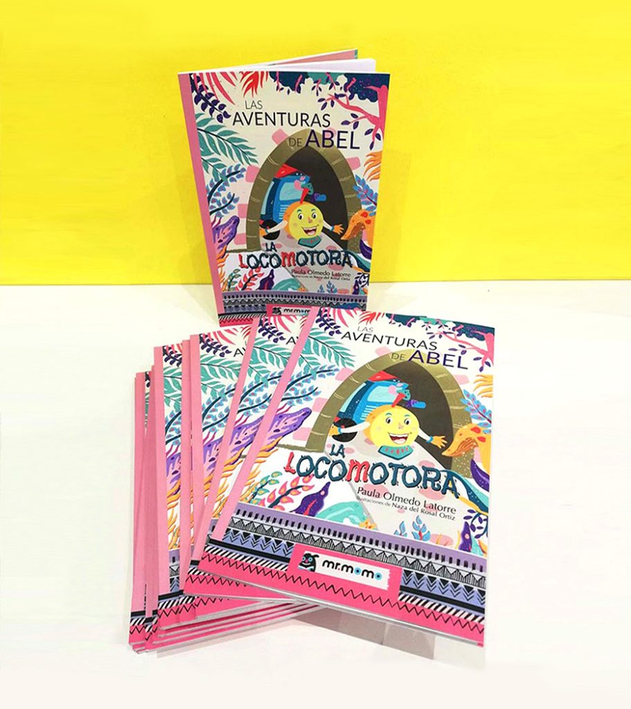 Portada Las aventuras de abel la locomotora Naza del Rosal WEB